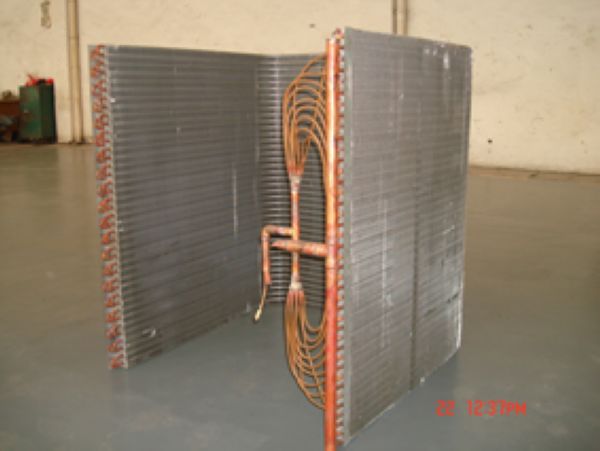 Heat pump condenser