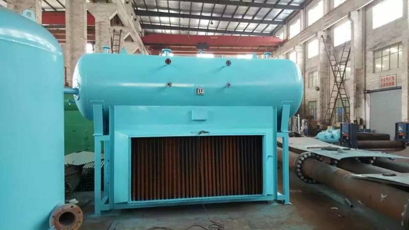 horizontal waste heat steam generator