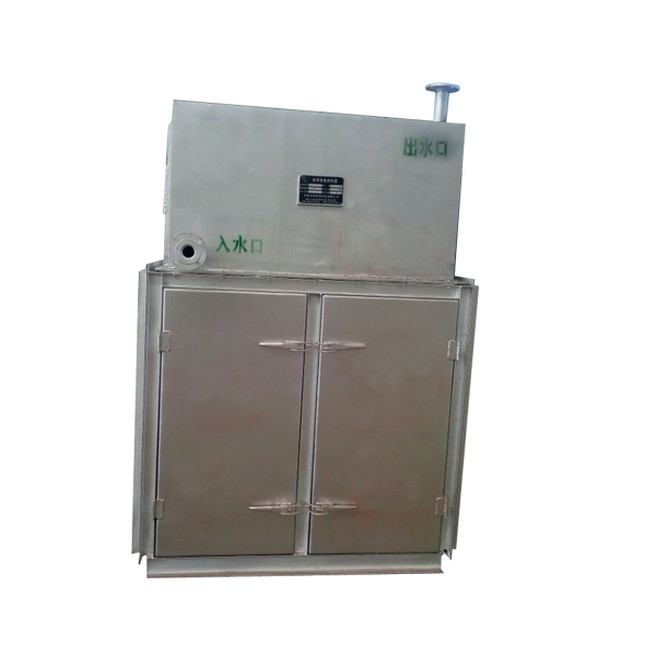 Oil heating station water preheater 
