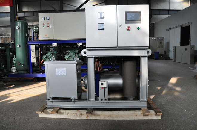 Marine water cooled water chiller