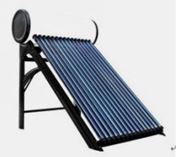 Non-pressurized Solar Water Heater with Pre-Heated Copper Coi