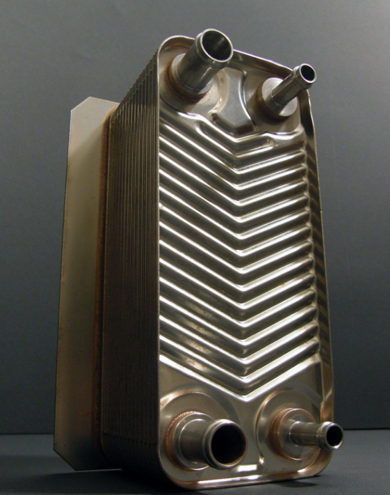 Water cooling plate heat exchanger Production