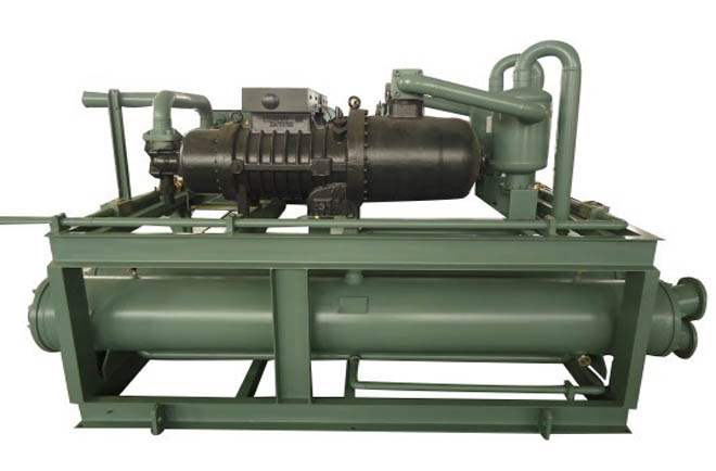 Marine compress-condensing unit
