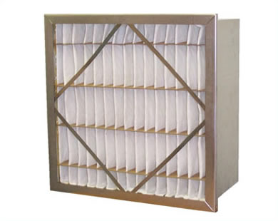 Medium Efficiency Box type Pleated Filter
