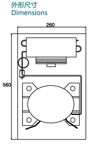 Refrigerating Units For Showcase/Outdoor Refrigeration Unit