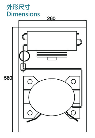 Cold Storage Condensing Unit/Walk In Cooler Condenser