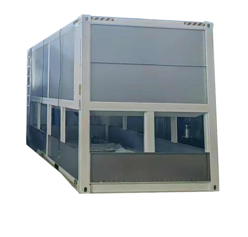 Data Center Container Dry and Wet Cooling Tower